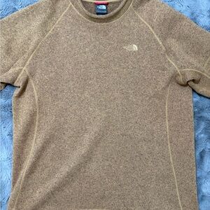 Men’s The North Face ANVX Crewneck Brown Sweater Pullover Size XL